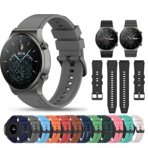 Wristwatch Strap For Huawei Smart Watch Models Strap Silicone Wrist Band - Picture 1 of 39