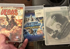 PS3 video games lot - Rainbow Six, COD MW3, PlayStation All-Stars Battle Royale - Picture 1 of 9