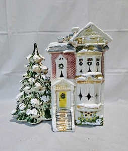 *RARE* Walter Brockmann "1890 Clapboard Village House San Francisco Ceramic - Picture 1 of 7