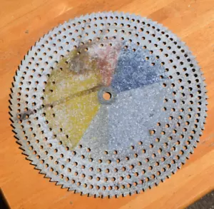 VNTG Siren Disk - Seebeck Siren Physics Demonstration 9.25" metal - Picture 1 of 2