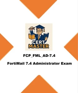 FCP_FML_AD-7.4 FortiMail 7.4 Administratorprüfung! 53 QA! MAY UPDATES - Bild 1 von 1