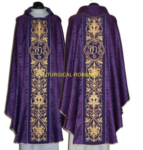 CHASUBLE,CASULA,VESTMENT,CASEL,CASULLA KASEL-MESSGEWAND - Imagen 1 de 1