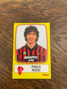 Panini Calciatori 1985-86 Paolo Rossi Milan #157 new mint as in pic ! - Picture 1 of 2