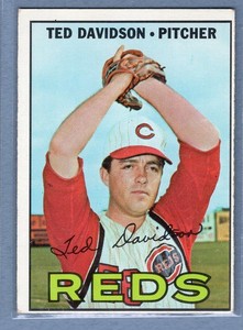 1967 Topps #519 Ted Davidson EX G0416B
