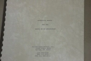 Dallas inst. SR-4C ShockCorder Vibration Recorder Operation Maintenance Manual 4 - Picture 1 of 1