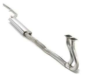 SISTEMA DE ESCAPE JAGUAR XK120 XK140 ACERO INOXIDABLE ACCIONAMIENTO IZQUIERDO ÚNICO BSSJR101 - Imagen 1 de 4