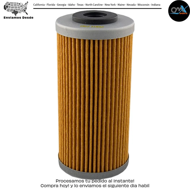 FILTRO DE ACEITE Husqvarna BMW Te 449 Te 511 TC 449 SM 449 SM 511 G450X 09-13 Foto 1 de 1