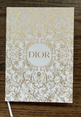 Christian Dior Gold Notebook Limited Edition 2023 Holiday 5 X 7.5 Inches - Image 1 of 2