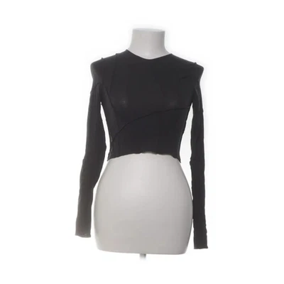 Weekday, Crop Top, Größe: XS, Grau, Baumwolle/Elasthan/Viskose, Einfarbig -9iG - Bild 1 von 4