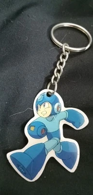 Mega Man Figura Capcom Licencia Oficial Plástico Duro Llavero Bolsa Dije Funky Foto 1 de 3