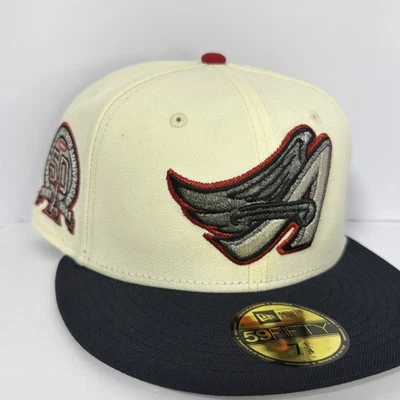 Prociety Rushmore SFD Anaheim Angels Los Angeles  New Era 7 1/4 Not Hat Club - Image 1 of 4