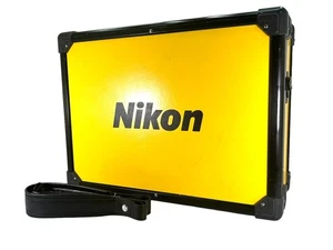 [Near MINT] Nikon Vintage Yellow Hard Aluminum Camera Case From JAPAN - Picture 1 of 9