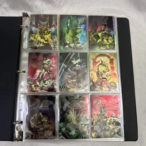 1994 Conan II, Chromium Trading Cards Complete Set With Inserts 109 Total Cards - Picture 1 of 13