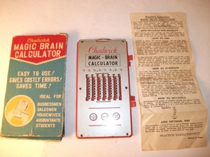 Calculadora cerebral mágica Chadwick de colección con caja original - falta lápiz óptico - Imagen 1 de 5