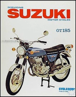 Manual De Taller Suzuki GT185 Adventurer GT 185 1973 1974 1975 1976 1977 - Imagen 1 de 4
