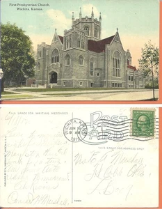 Erste Presbyterianische Kirche, Wichita, Kansas, 1912 - Bild 1 von 1