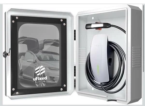 Outdoor EV Charger Enclosure Box for Tesla Gen 3 ChargePoint Lock Weatherproof - Bild 1 von 9