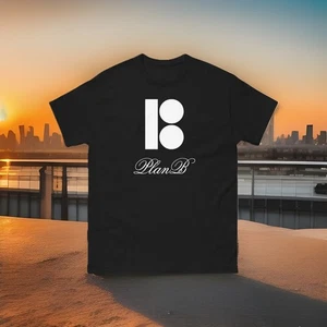 Men's L Skateboard Graphic T-Shirt With Plan B Logo Large Black 🛹 - Picture 1 of 5