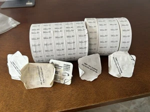 White Sell-by Labels for Monarch® 1131®, 9 Rolls, with 5 Inks - Picture 1 of 2