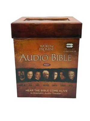 The Word Of Promise Audio Bible NKJV 79 CD Set & Bonus DVD & Case - Over 90 Hour - Image 1 of 4