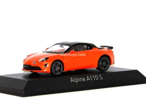 ALPINE A110 S PACK AERO FIRE ORANGE 2022  NOREV 1/43 Réf 517869 - Imagen 1 de 4
