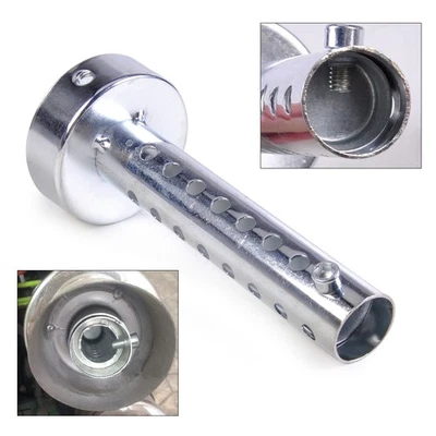 60mm*14cm Motorcycle Exhaust Can Muffler Baffle DB Killer Silencer Noise Adjust - Immagine 1 di 4