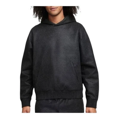 Sudadera con Capucha Nike Forward Tech Polar Negro Antracita, FB7518-060, Para Hombre Pequeña, NUEVA Foto 1 de 4