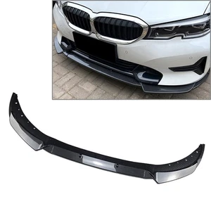 Front Bumper Lip Spoiler Splitters For BMW 3 Series G20 G21 320i 325i 19-22 NEW - Picture 1 of 7