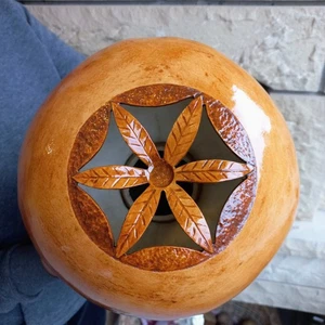 Einzigartige geschnitzte Ipu Heke, Hawaii Kürbis Trommel für Weltmusik Percussion, 23 Zoll - Bild 1 von 8