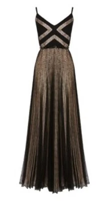 Coast Dress Uk 12 Black Nude Lace Maxi Party Cocktail Special Occasion - Image 1 of 4