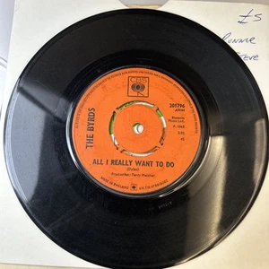 The Byrds - All I Really Want To Do UK 1965 CBS 7" single 45rpm good+ vinyl - Picture 1 of 2