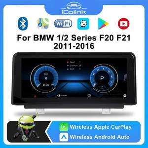 Autoradio CarPlay Android 14 64GB WiFi GPS Navi Für BMW 1er F20 F21 NBT 10.25''' - Bild 1 von 15