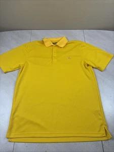 Loudmouth schwarz Golf Polo Shirt Medium bestickt LM Logo sportliche Passform Freizeit - Bild 1 von 10