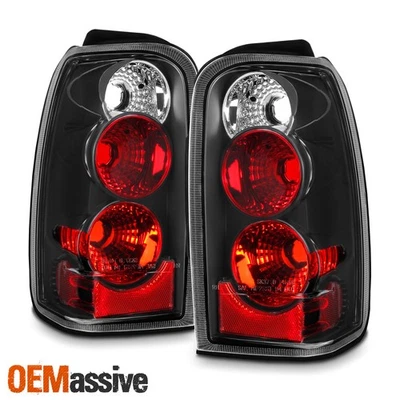 Se adapta a 96-02 Toyota 4Runner Base Sr5 Limited Sport SUV JDM luces traseras negras lámparas Foto 1 de 4