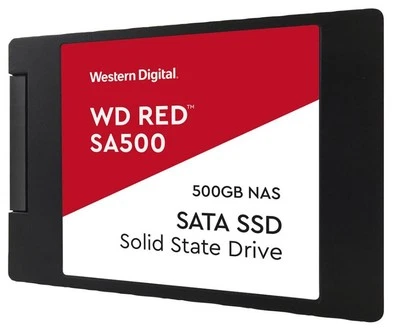 WD Red SA500 SSD 2.5” NAS SATA 6Gb/s, 500GB - Image 1 of 3