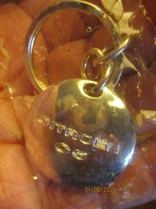 Ancien Porte Clé Métal Citroën C5 Arthus Bertrand - Imagen 1 de 2