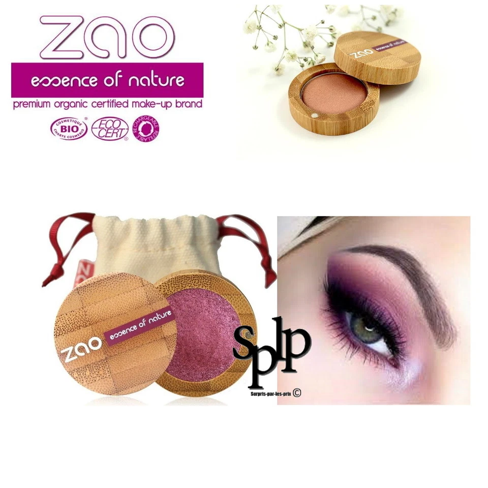 Zao Lidschatten Perlmutt N°115 Rubin Bio Vegan NEU - Bild 1 von 1