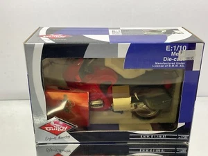 GUILOY 17282 BMW R1100 RT MOTORCYCLE -RED 1:10- GOOD IN BOX - Imagen 1 de 9