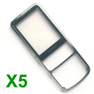 5 x Nokia 6700c classic front fascia housing + screen lens glass Chrome Genuine - Picture 1 of 3