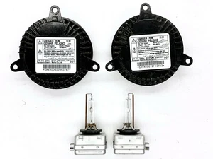 2x OEM 08-14 Cadillac CTS 05-11 STS Xenon HID headlight Ballast & D1S Bulb - Picture 1 of 8
