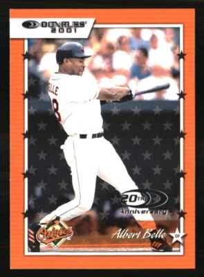 Albert Belle 2001 Donruss #56 BASEBALL Card - Image 1 of 2