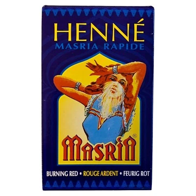 HENNEDROG 3er Pack Henna Masria feurigrot 3 x 90 g