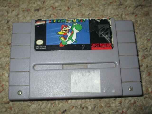 Cartucho de Super Nintendo Com 25 Jogos do Super Mario World