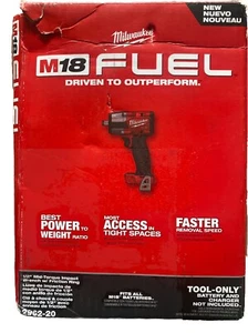 Milwaukee 2962-20 M18 Fuel 1/2" Mid-Torque Impact Wrench with Friction Ring -... - Picture 1 of 1