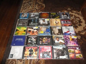 25 NEW & Sealed CD Lot - Rap Hip Hop R&B POP Underground Gangsta Rap - Rare - Picture 1 of 3
