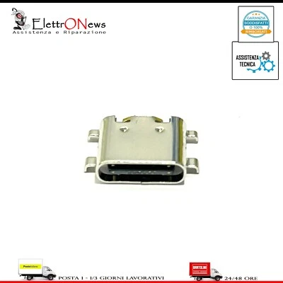 Connettore ricarica carica Type-C spinotto per Brondi Amico Smartphone S A153