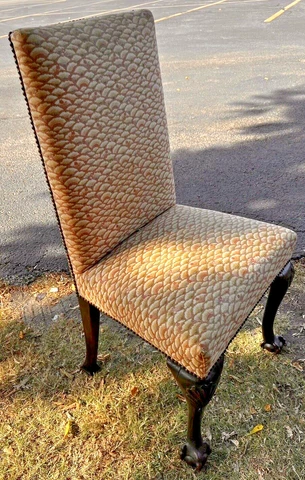 Arthur Pope Watson & The Chateau - Four Chippendale Ball and Claw Dining Chairs Cover