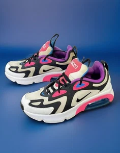 Size 6.5 (GS) - Nike Air Max 200 Low White Hyper Pink - Picture 1 of 8