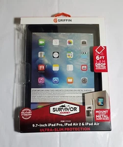 Griffin Survivor Journey 9.7 inch iPad Pro, iPad Air 2, iPad Air - Ultra Slim - Picture 1 of 6