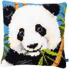 Vervaco poduszka haft krzyżykowy "Panda", haftowany obraz, 40x40cm